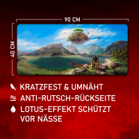 Castle in the Sky - Gamer Mousepad