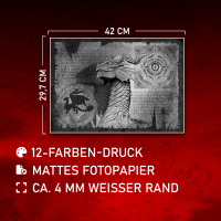 Dragon Scroll - Poster A3