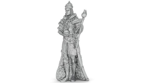 Tin statue Kaiser Hal