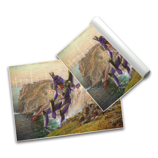 Mecha Coast - Poster A2