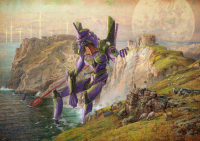 Mecha Coast - Poster A2