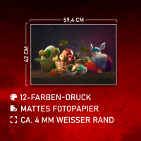 4 Jahreszeiten - Poster A2