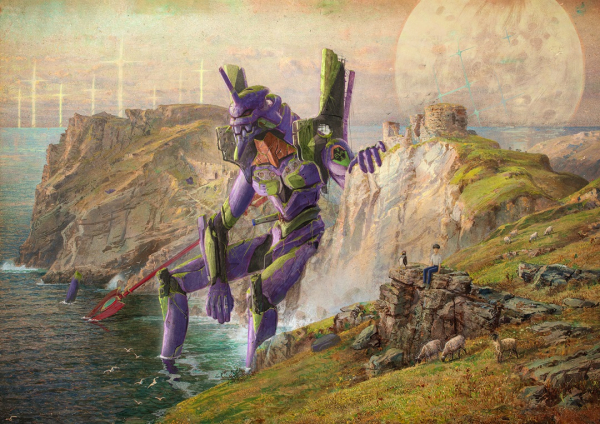 Mecha Coast - Poster A3