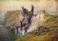 Mecha Coast - Poster A3