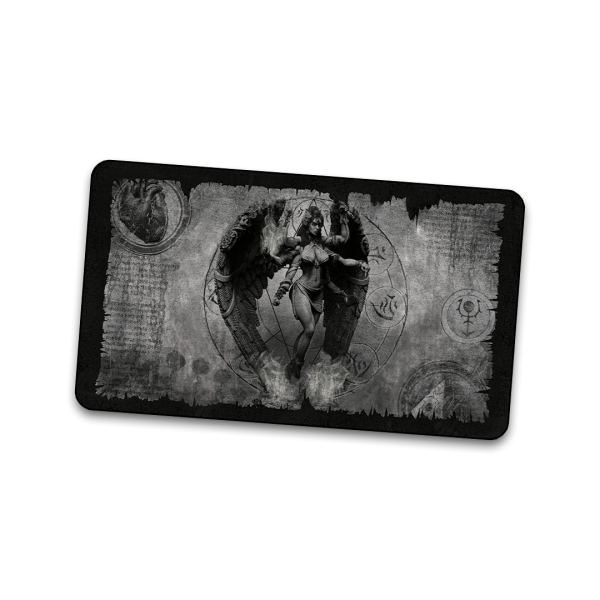 TCG Abyzou Scroll Grey titched 61 x 35 cm