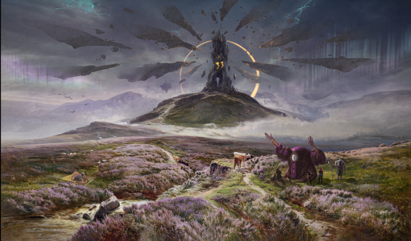 TCG Clair Obscur stitched 61 x 35 cm