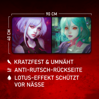 Lucy x Rebecca - Gamer Mousepad