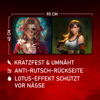 Aerith x Tifa - Gamer Mousepad