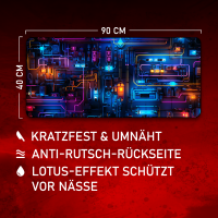 Pink Circuit - Gamer Mousepad