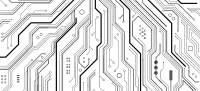Pale Circuit - Gamer Mousepad