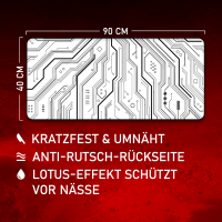 Pale Circuit - Gamer Mousepad