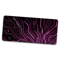 Amethyst Ink Circuit - Gamer Mousepad