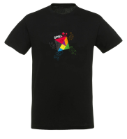 T-Shirt - Spiel25 Flying logo