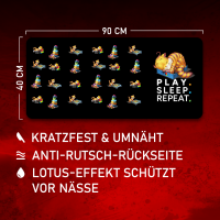 Meeps Sleeps 2025 Edition - Gamer Mousepad