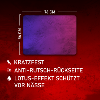 Splash Blue Purple 22"x30"