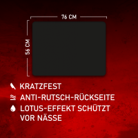 Plain Anthracite 22"x30"