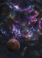 Space Sector 6 44"x60"