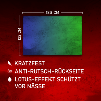 Splash Blue Green 6x4