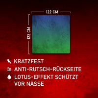 Splash Blue Green 4x4