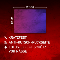 Splash Blue Purple 44"x60"