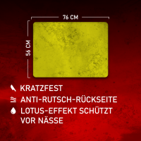 Splash Yellow 22"x30"