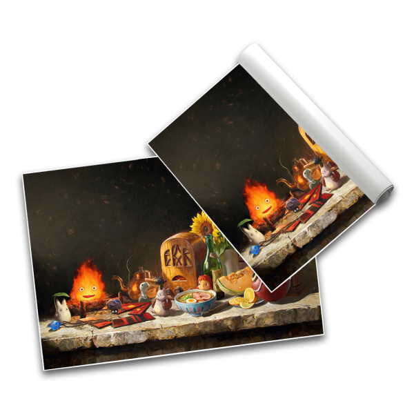 Ghibli Stillleben - Poster A3