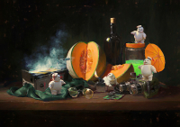 Ghosthunters stilllife - Poster A3