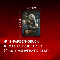 2B Diner - Poster A3