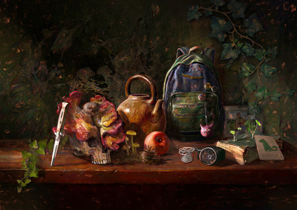 Postapocalyptic stilllife - Poster A2