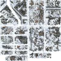 Terrain Marker Snow Plain