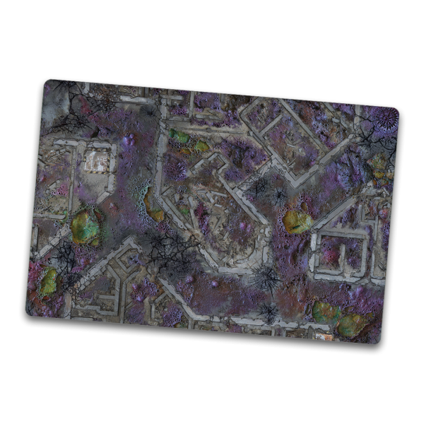 Corrupted Warzone City 36"x54"
