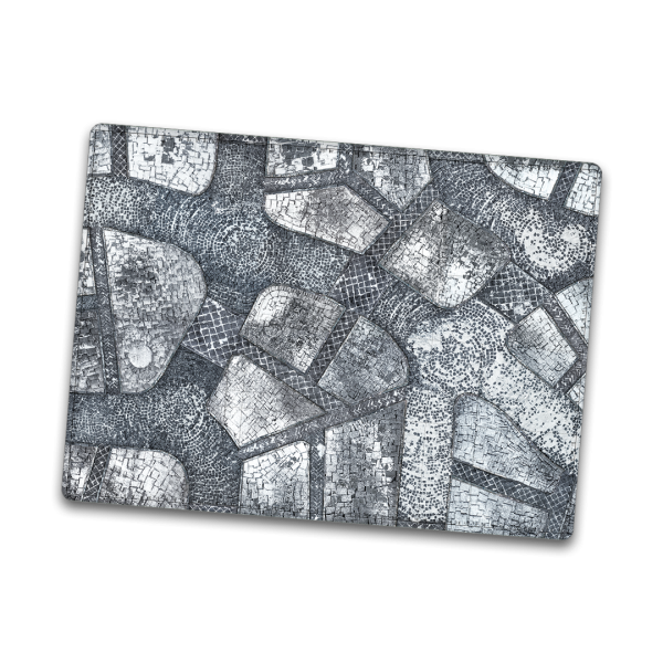 Winter Cobblestone City Deployment Zones 44"x60"