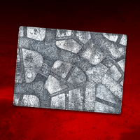 Winter Cobblestone City Deployment Zones 44"x60"