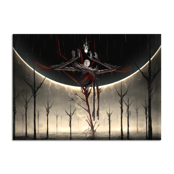Demon of Death, Esveus 70x50 cm