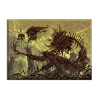 Demon of Decay, Caeries 70x50 cm