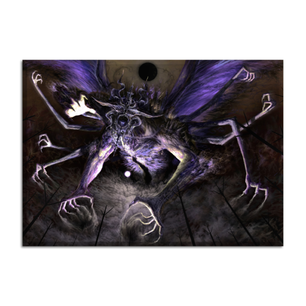 Demon of Annihilation, Zaerax 70x50 cm