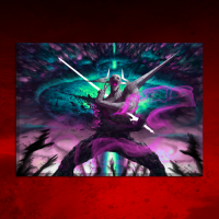 Demon of Destruction, Excaevas 70x50 cm