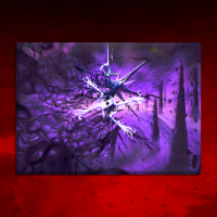 Demon of Entropy, Isavae 70x50 cm