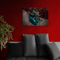 Demon of Extinction, Zeveus 70x50 cm