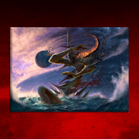 Demon of Natural Disaster, Haericas 70x50 cm