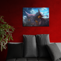 Demon of Consumption, Goerevash 70x50 cm