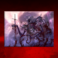 Demon of War, Aerakis 70x50 cm