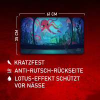 TCG Red Octopus umnäht
