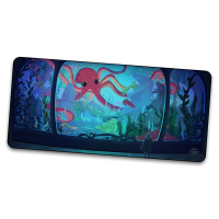Red Octopus - Gamer Mousepad