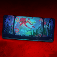 Red Octopus - Gamer Mousepad