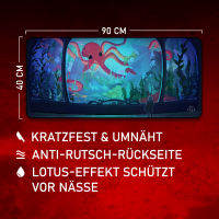 Red Octopus - Gamer Mousepad