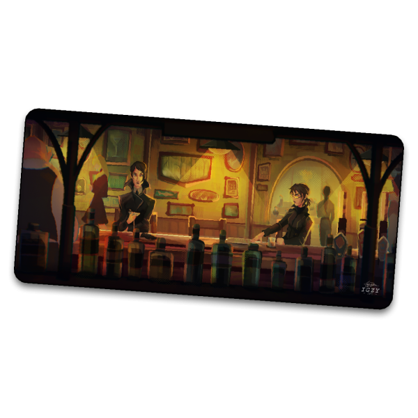 Bar Scene - Gamer Mousepad