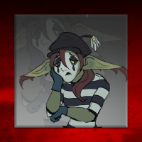 Canvas Goblin mime 4 50x50 cm