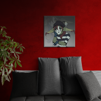 Canvas Goblin mime 4 50x50 cm