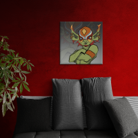 Goblin clown 3 50x50 cm